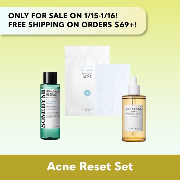 Other - [R]New Year, New Glow: Acne Reset Kit Some by Mi Skin1004 Pyunkang Yul